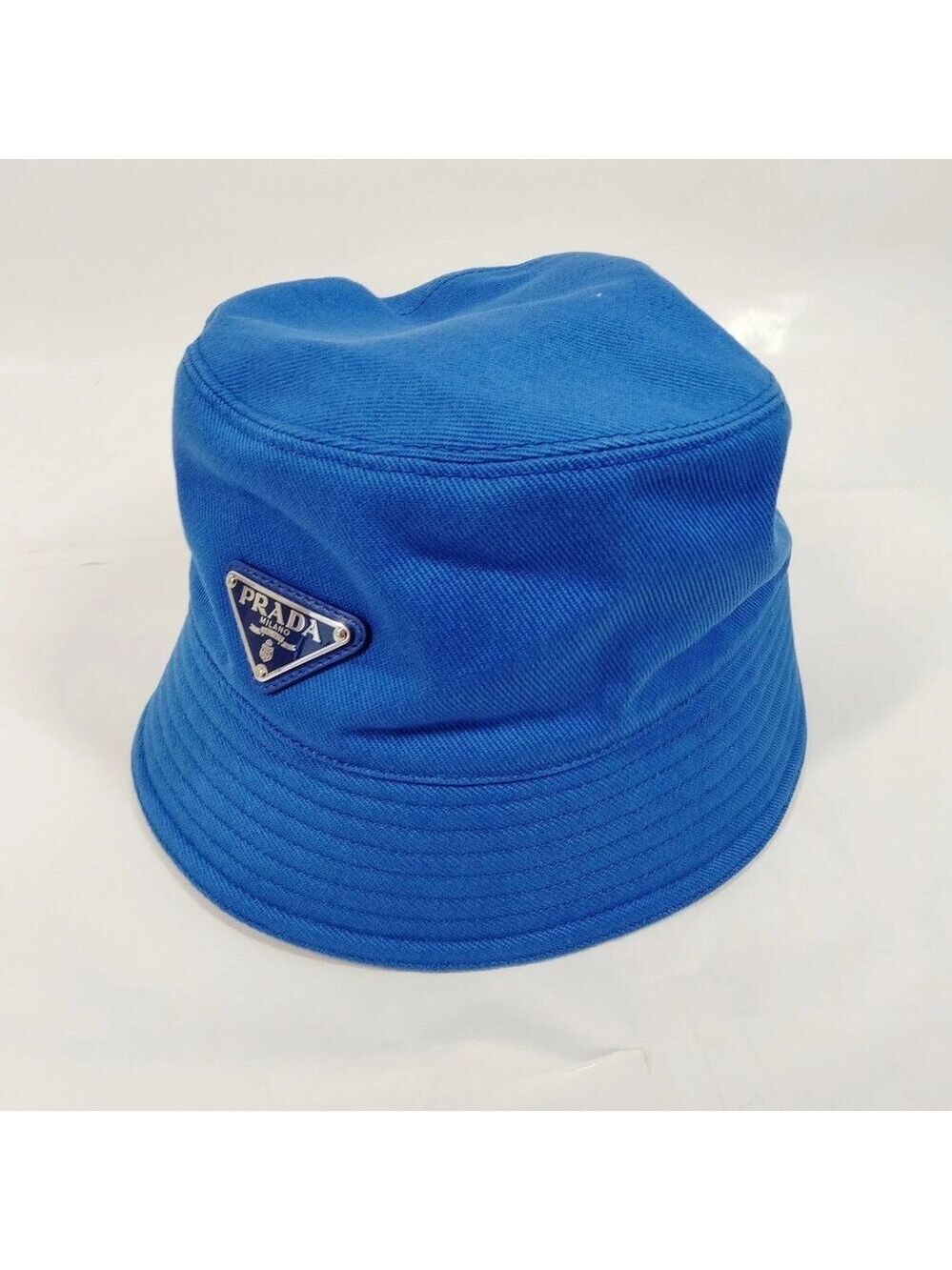 Prada Hat Blue Cotton 499-071425